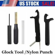 Glock Tool Set Front Sight Tool Magazine Disassembly Tool Pin Punch 17 19 26 43