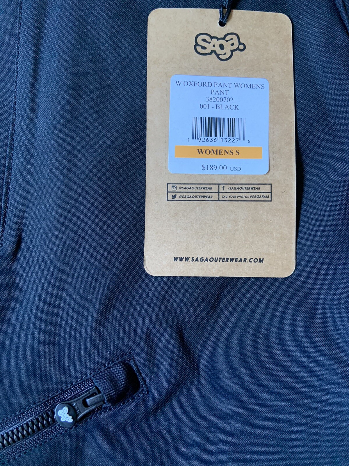 Saga Outerwear Oxford Ski Snowboard Pant Women&rsquo;s Size Small