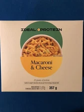 Ideal Protein Macaroni & Cheese - 7 Packets - EXP 3/31/26 - FREE SHIP