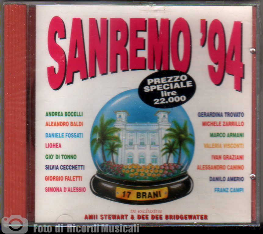 SANREMO 94 **SIGILLATO**