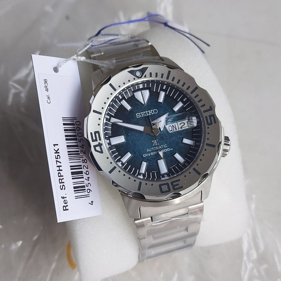 Brand New Seiko Prospex SRPH75K1 Monster Penguin Save Ocean STO