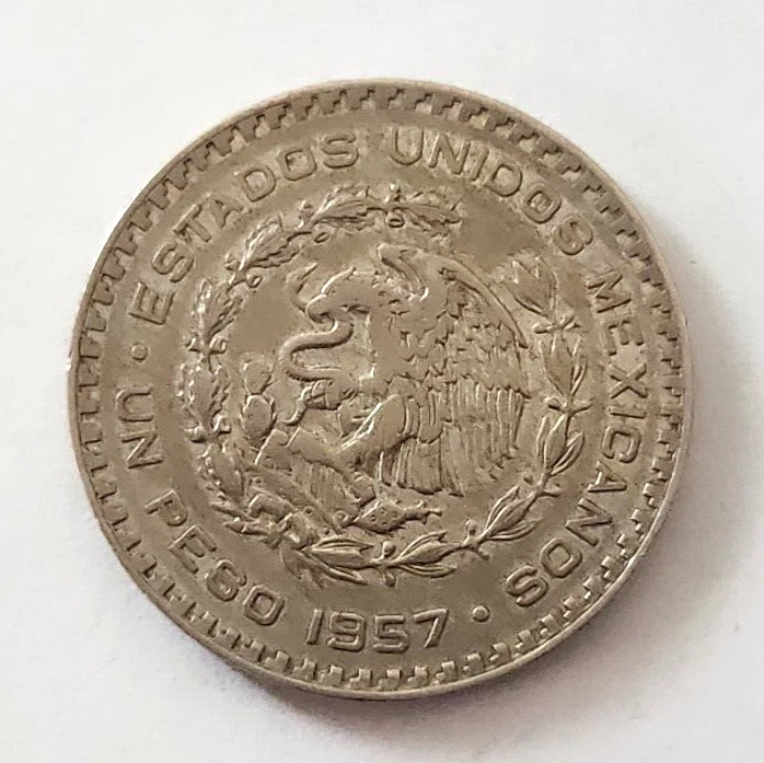10 Pesos 1957 Silver Mexican Coins (1905-Now) for sale | eBay