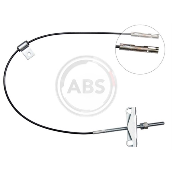 A.B.S. Handbremsseil Bremsseil Passend FüR Ford Transit Bus Fd_ Fb_ Fs_ Fz_-image