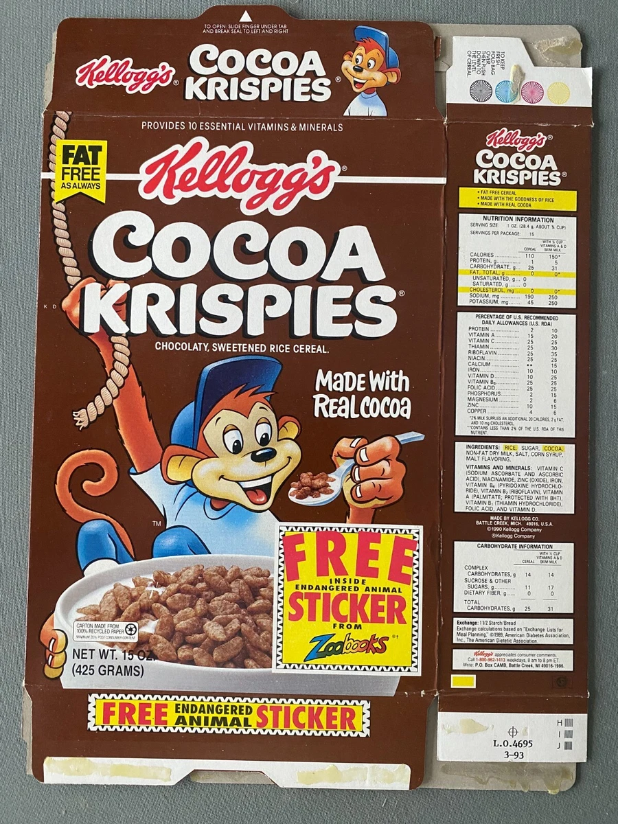Kellogg's Cocoa Krispies Original Cold Breakfast Cereal, 19, 47 OFF