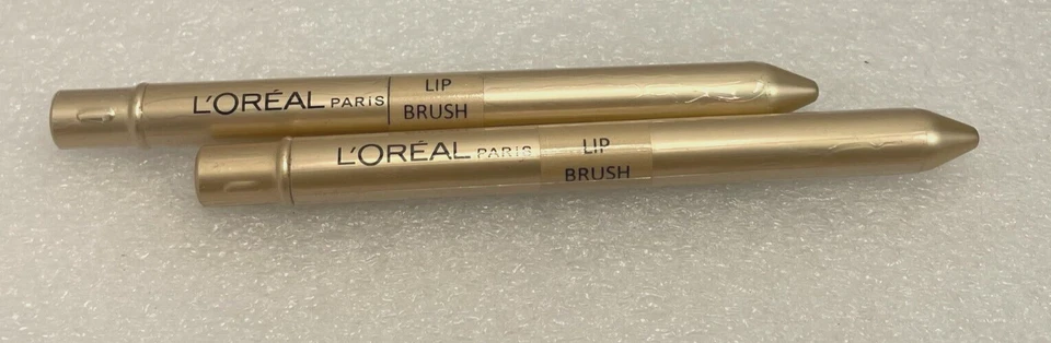Nuevo (4) Pincel de labios L'OREAL Makeup Artiste 100 % natural **LEER POR FAVOR SE VENDE COMO ESTÁ Foto 4 de 4