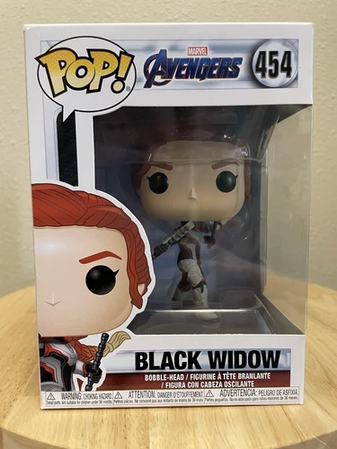 Funko POP! Marvel Avengers Endgame Black Widow Figure #454 VAULTED