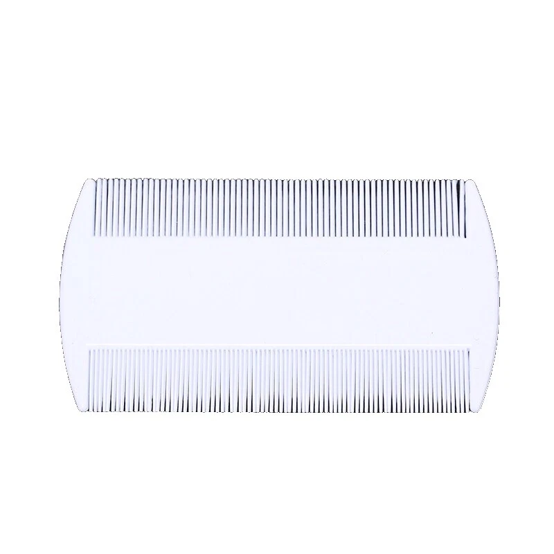 Los piojos de Pelo Plástico Blanco Peines