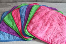 8 Waschlappen, Seiftuch ,Seiflappen Microfaser 25 x 25 cm, YSN 101