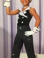 Dance Costume Dress Jazz Tap Jumpsuit Art Stone Showtime