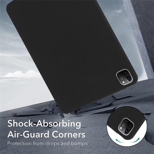 For iPad 5/6/7/8/9/10/11th Mini Air Pro 11" Soft Liquid Silicone Case Cover Skin - Picture 17 of 90