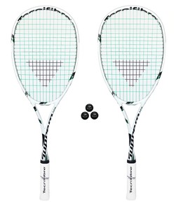 3 balles de squash rrp £ 590 2 x BROWNING Plasma Nano 120 rose squash raquettes