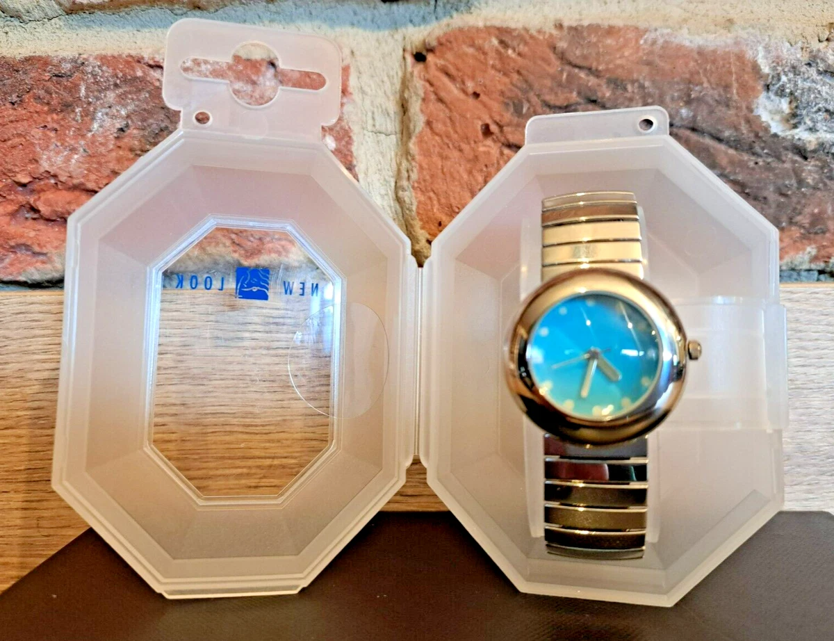 Ladies watch with elasticated strap sale