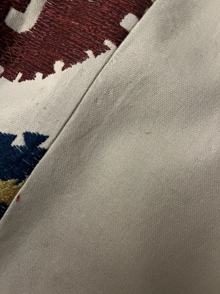 Large POTTERY BARN Southwest Style Embroidered Table Runner 20"x 108” - Image 3 of 4