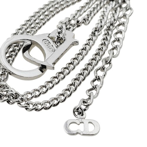 Collana manette Christian Dior super rara vintage ad incastro logo "D" usata - Foto 10 di 10