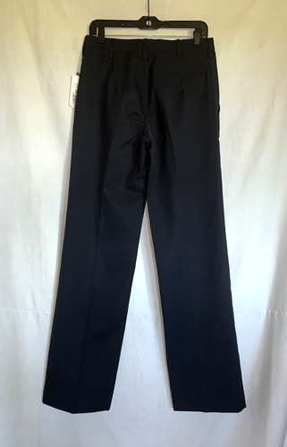 +J Uniqlo Jil Sander Women's Wool Wide Straight Navy Pants 2 NWT