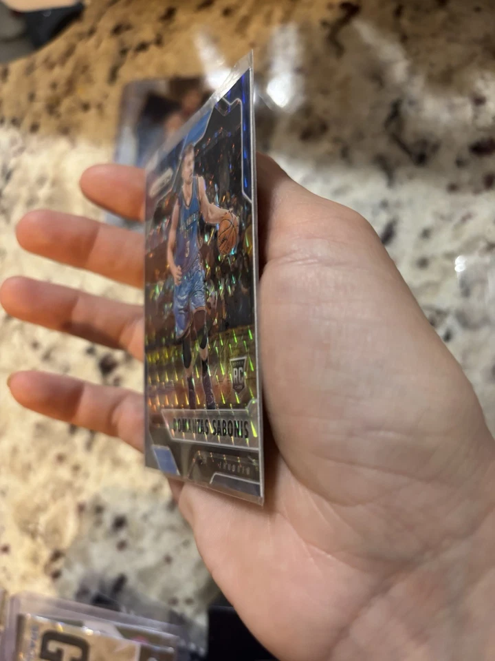 2016-17 Panini Studio Domantas Sabonis Mosaic And Select Rookie #25 PRIZM #194 - Image 3 of 4