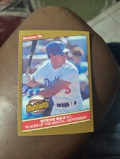 STEVE SAX 1986 DONRUSS HIGHLIGHTS #50 FREE SHIPPING 