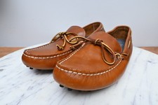 Sperry Top-Sider Driver Boat Tan Leather Mocs Slip-Ons Loafers Mens Sz 13
