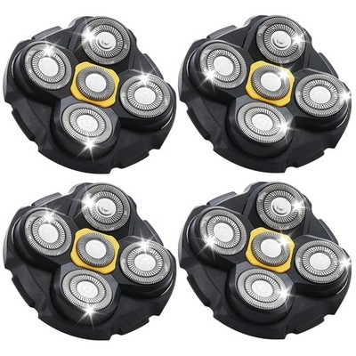 4-Pack Replacement Blades for Microtouch Titanium Shaver