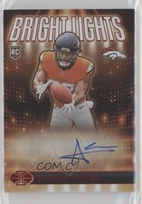 2024 Panini Illusions Bright Lights Signatures Red /99 Audric Estime Auto lz7