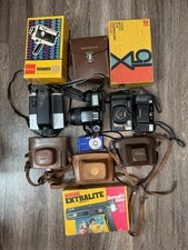 Vintage Camera Collection Canon, Sony, Minolta, Pentax, Graflex, Kodak