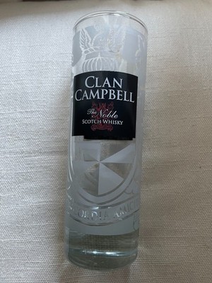 Campbell The Noble Scotch Whisky Clan Glas 22cl Sammler Höhe 15cm