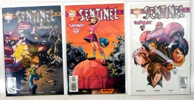 Sentinel (Salvage) Lot of 3 #2, 3, 6 (2003) Marvel Comics 1st Print Comic Books