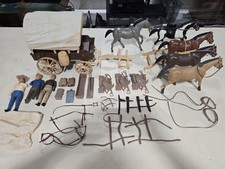 Bonanza 4 In 1 Wagon Parts 1960s Vintage American Character Ponderosa