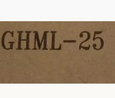 1 PCS  ORIGINAL  INSERTS    ‎‎‎‎‎‎‎‎‎‎‎‎     GHML 25