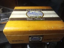 Perdomo Robusto Connecticut Wood Cigar Box