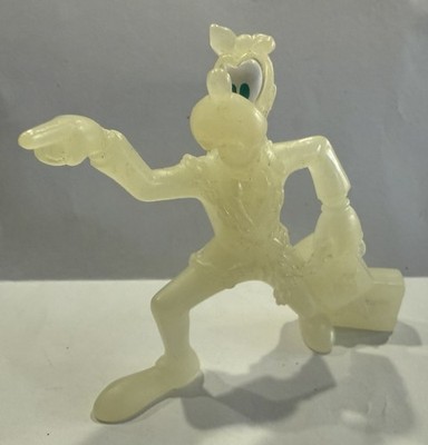 2002 Disney Goofy Ghost Jacob Marley PVC Figure Christmas Carol Scrooge Par GLOW