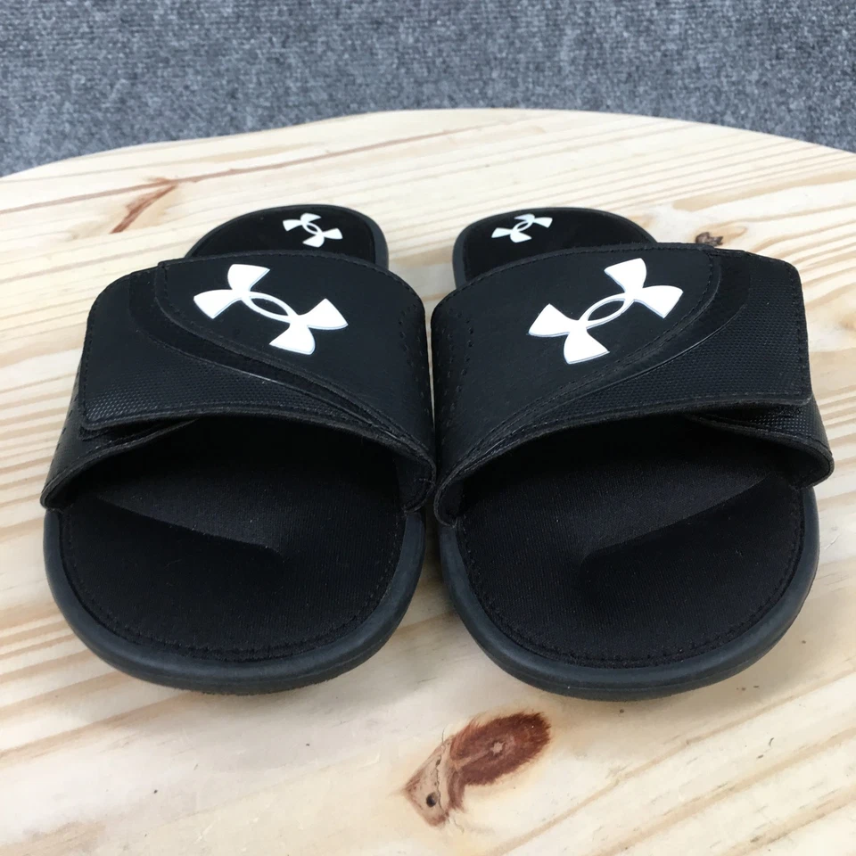 Adidas Sandalias Juveniles 4 Ignite VI Deslizables Negras Sin Cordones Cómodas Informales 3022728-001 Foto 4 de 4