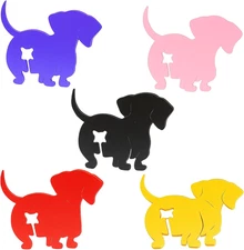 5 Pcs Bread Bag Clips, Dachshund Bread Bag Clip, 5 Color Cute Bag Clips, Reusabl