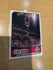 1998-99 Upper Deck UD Choice Preview Allen Iverson #105 - Philadelphia 76ers