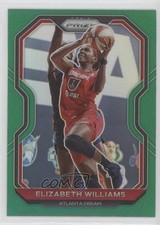 2021 Panini Prizm WNBA Green Prizm Elizabeth Williams #34 07sy