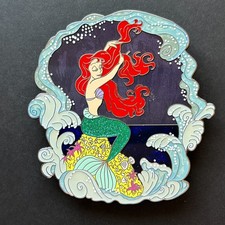 Ariel The Little Mermaid Super Jumbo - Limited Edition 100 FANTASY Disney Pin 0