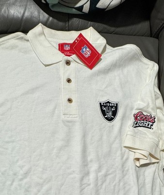 NFL Las Vegas Raiders Coors Light Polo Shirt