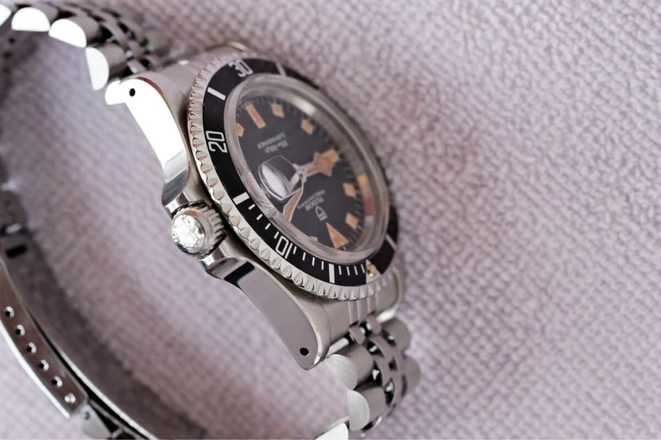 Мужские автоматические часы TUDOR Snowflake черные ссылка 9411/0 - Изображение 4 из 4