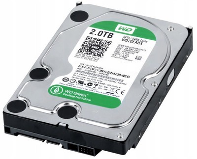 Hard drive WD Caviar Green WD20EARX 2TB SATA III 3,5'' (W)(U)