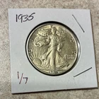 1935 Liberty Walking Half Dollar 50C Silver Business Strike US Coin 1of7 Listed