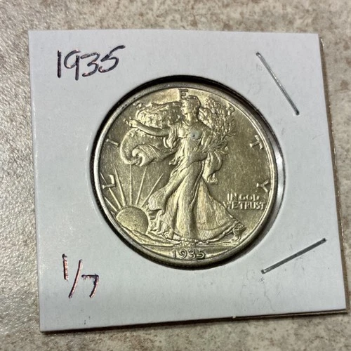 1935 Liberty Walking Half Dollar 50C Silver Business Strike US Coin 1of7 Listed
