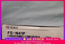 KEYENCE FS-N41P Fiber Optic Sensors FSN41P New In Box One Free Shipping