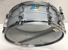 Ludwig 5 x 14" Acrolite Snare Drum with Blue Olive Badge # 2047620