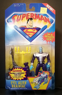 Kenner Evil Alien Brainiac Superman The Animated Show Action Figure New MOC