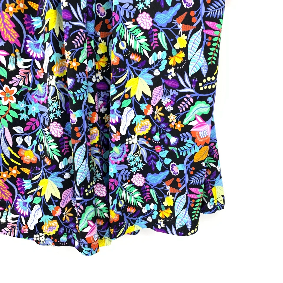 Vestido de traje de baño de una pieza Fit 4 U para mujer talla 12 estampado floral multicolor NUEVO Foto 4 de 4