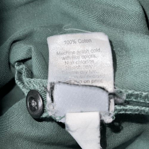 MADEWELL Army Green Button Down Tomboy Work Shirt - S - Bild 9 von 9