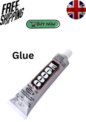 E6000 Glue 29.7ml Rhinestone Strong Adhesive for Jewelry Craft DIY Repair - Image 1 of 4
