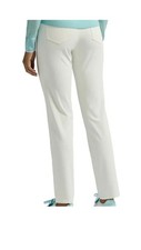 $195 G/FORE Mujer Sombra Elastizada Cinco Bolsillos Pantalones Blanco Golf Talla 8 Nuevo con Etiquetas