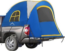 Pickup Truck Bed Tent, 5.5-6.0FT Truck Tent for Camping（Blue）