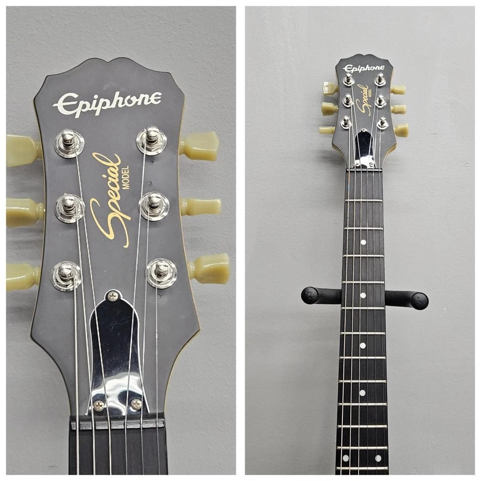 Epiphone Les Paul Special Model 1 P90 LTD Edition Electric Guitar Worn TV Yellow - Image 4 of 4